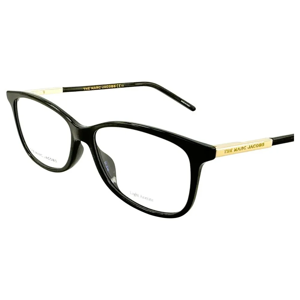 Marc Jacobs Marc 513  Womens Plastic Eyeglass Frame 807 Black 53-15 Spring Hinge